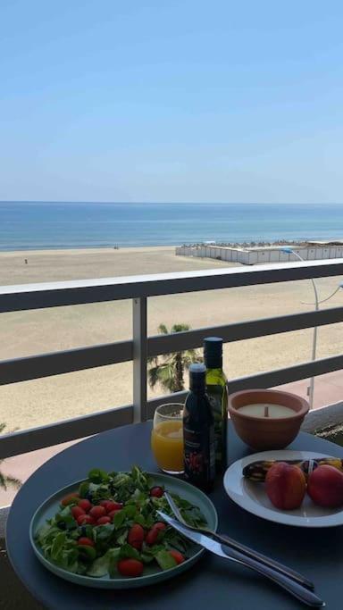 Magnifique Studio Vue Mer Appartement Canet-en-Roussillon Buitenkant foto